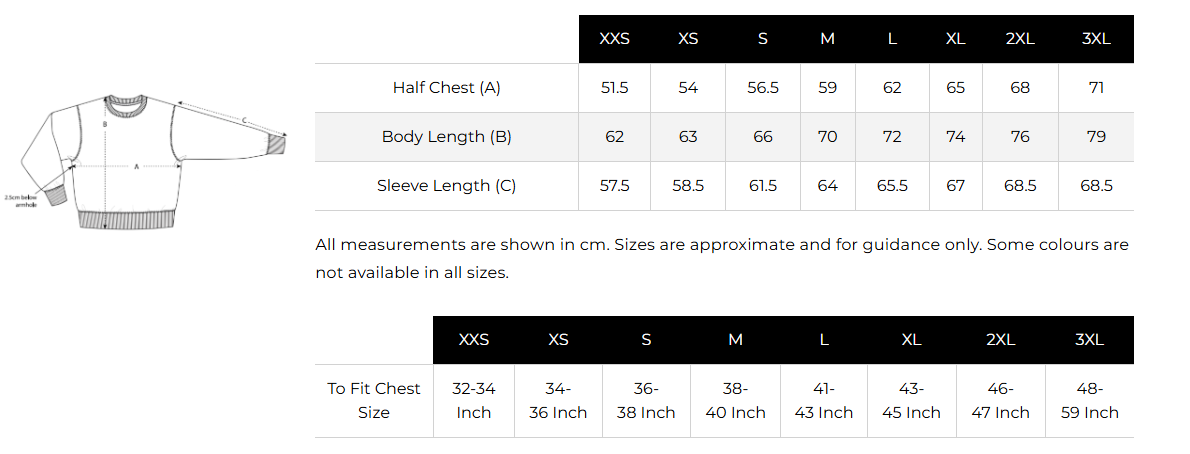 Unisex Oversized Crew Neck Sweatshirt