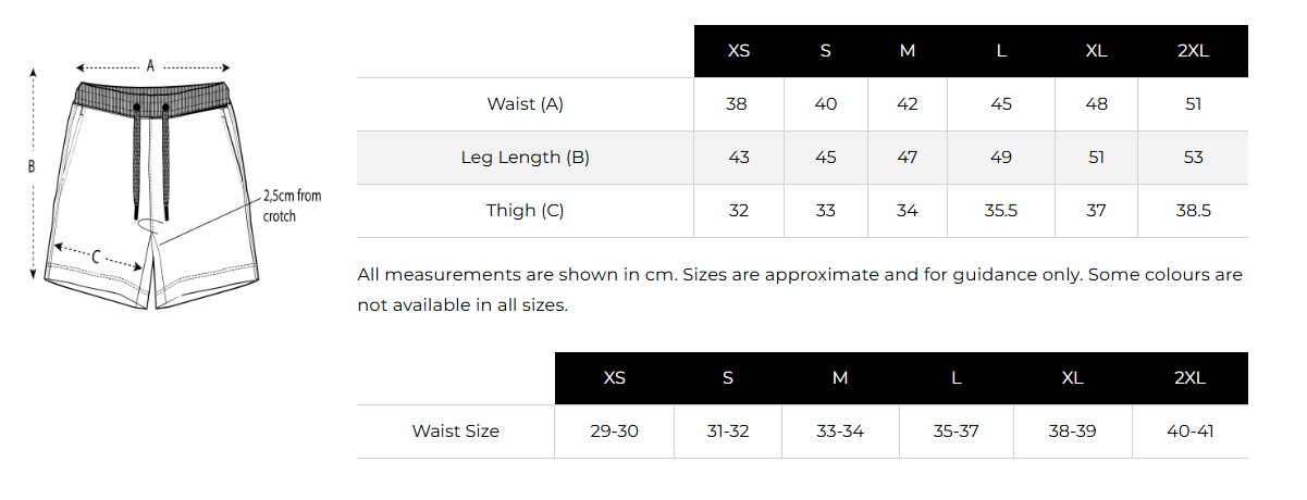 Unisex Trainer Shorts