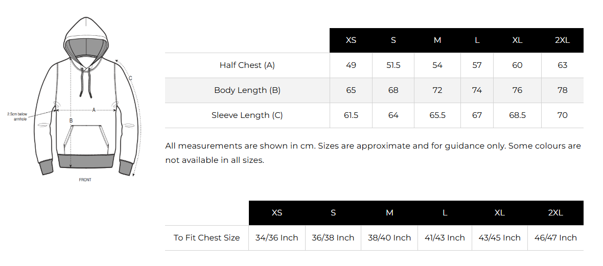 Unisex Adult Cruiser Hoodie